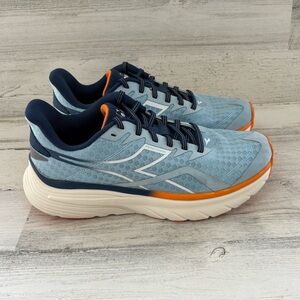 Diadora Equipe Nucleo Men’s Size 9 Lace Up Running/Training Shoes In Blue